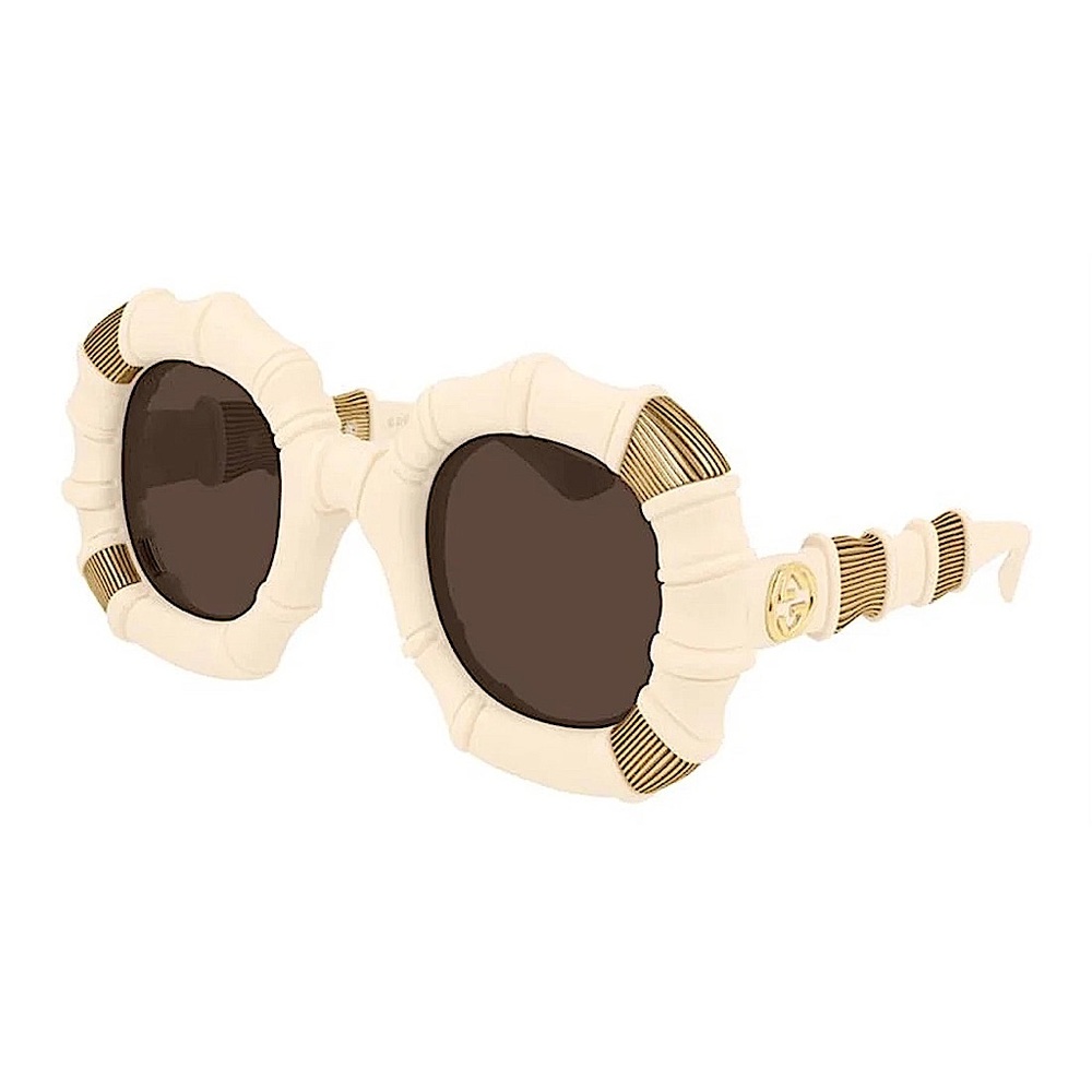 RARE NIB Gucci Bamboo bone sunglasses in Ivory
